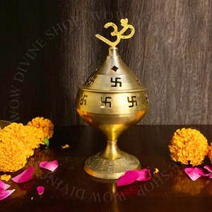 Brass Oil Lamp
