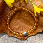 Citrine with Buddha Bracelet