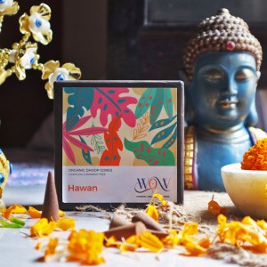 Hawan Fragrance Dhoop Cones - Charcoal & Bamboo Free