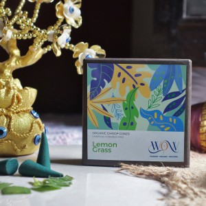 Lemon Grass Fragrance Dhoop Cones - Charcoal & Bamboo Free