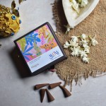 Mogra Fragrance Dhoop Cones - Charcoal & Bamboo Free
