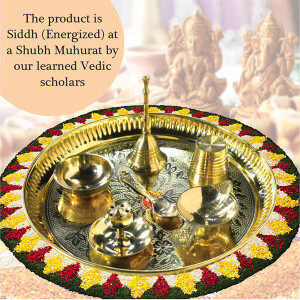 Puja Thali Set Brass 07
