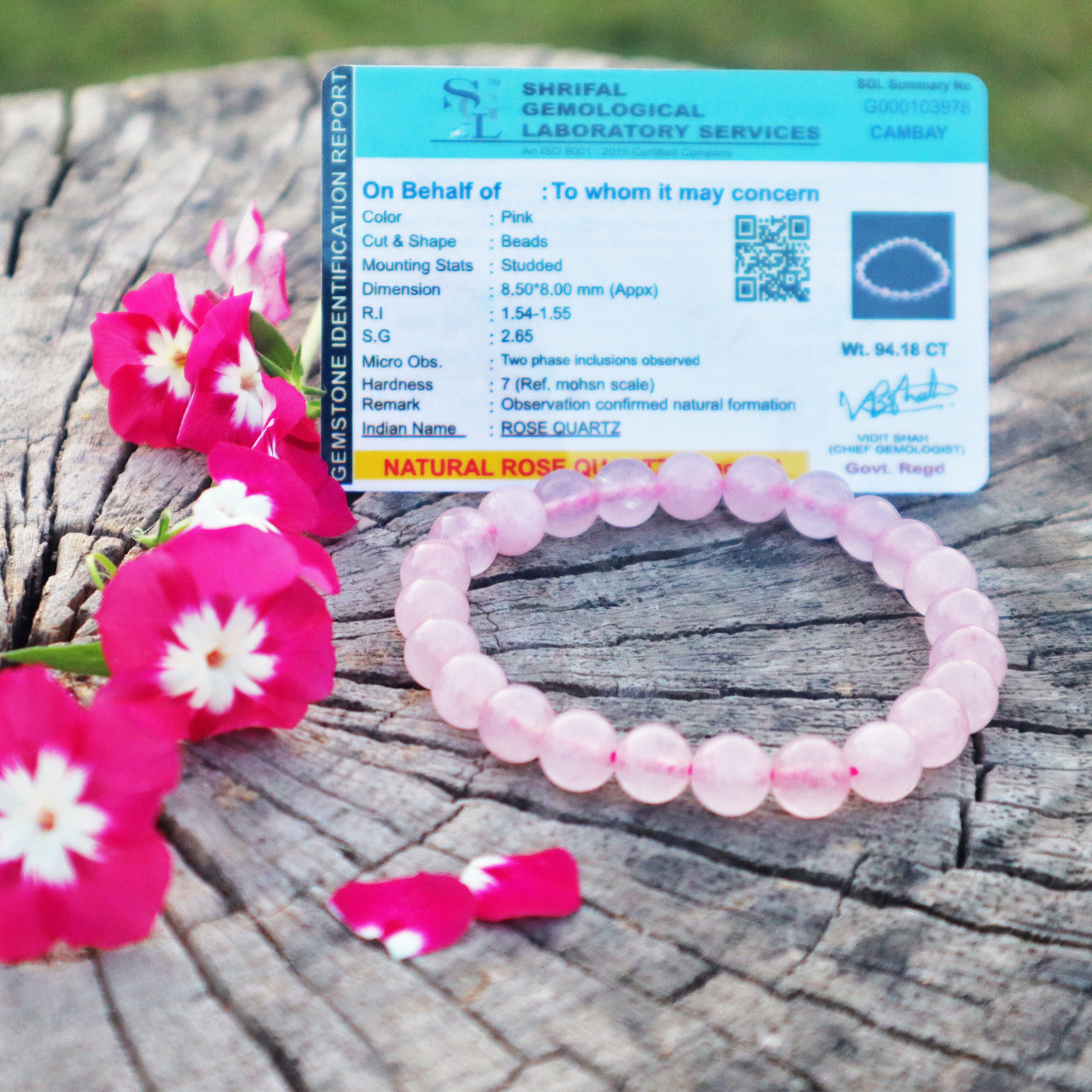 Rose Quartz Bracelet