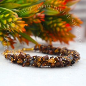 Tiger Eye Chip Bracelet